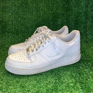 Size 11- Nike Air Force 1 Low '07 White  CW2288-111